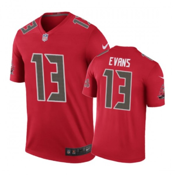 Tampa Bay Buccaneers #13 Mike Evans Nike color rush Red Jersey