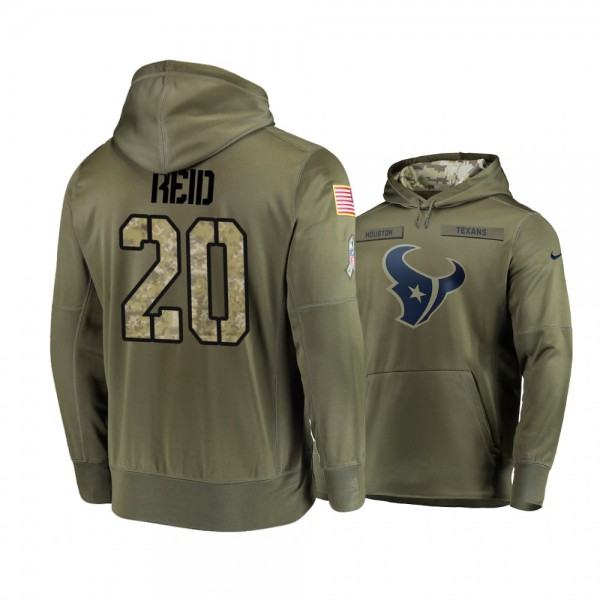 Houston Texans Justin Reid Olive 2018 Salute To Se...