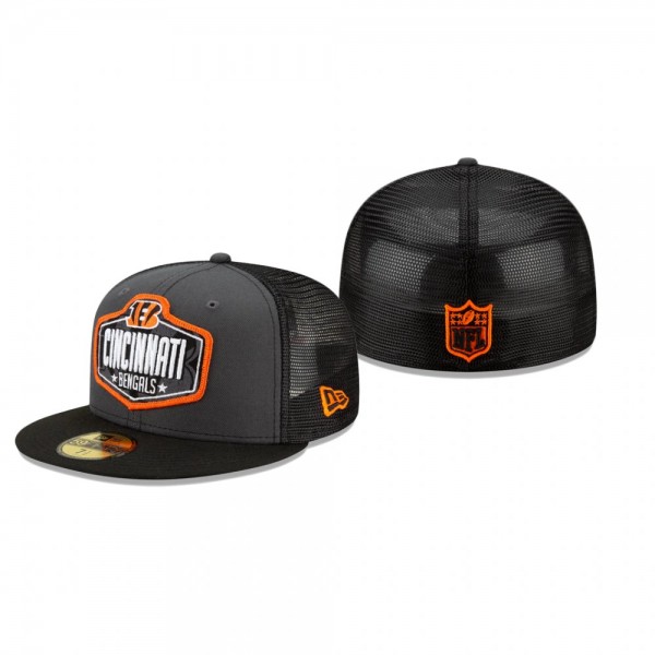 Cincinnati Bengals Graphite Black 2021 NFL Draft 5...