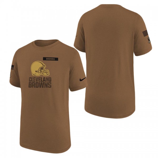 Youth Cleveland Browns Brown 2023 NFL Salute To Se...