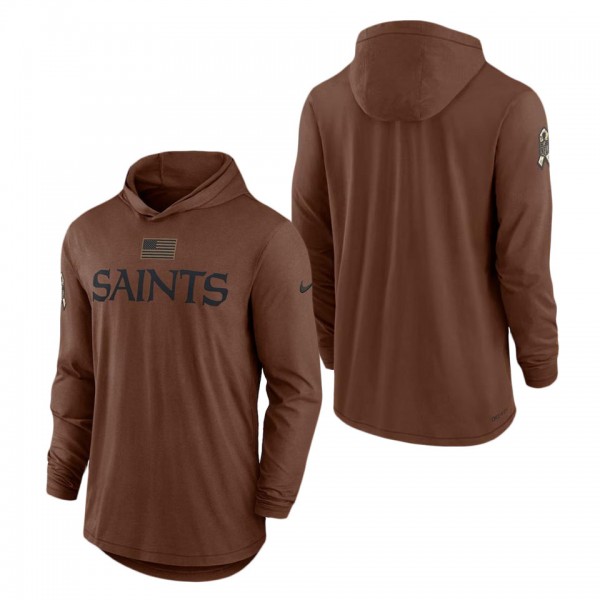 Men's New Orleans Saints Brown 2023 NFL Salute To ...