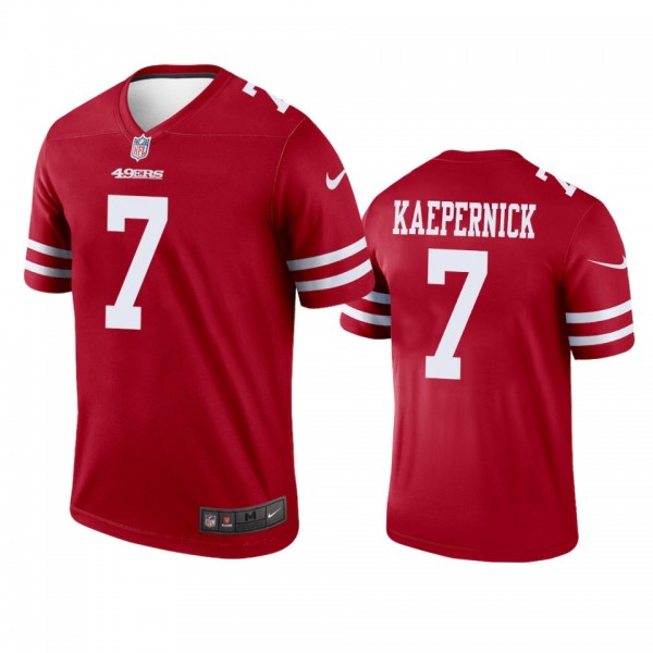 San Francisco 49ers Colin Kaepernick Red Legend Je...