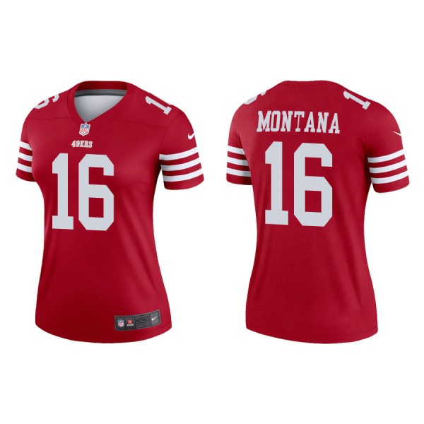 Women's San Francisco 49ers Joe Montana Legend Sca...
