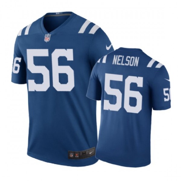 Indianapolis Colts #56 Quenton Nelson Nike color r...