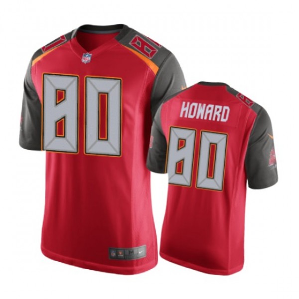 Tampa Bay Buccaneers #80 O.J. Howard Red Nike Game...