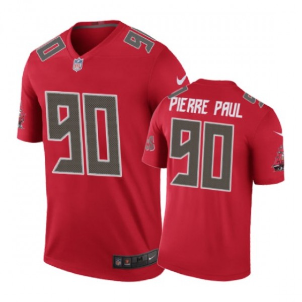 Tampa Bay Buccaneers #90 Jason Pierre-Paul Nike co...