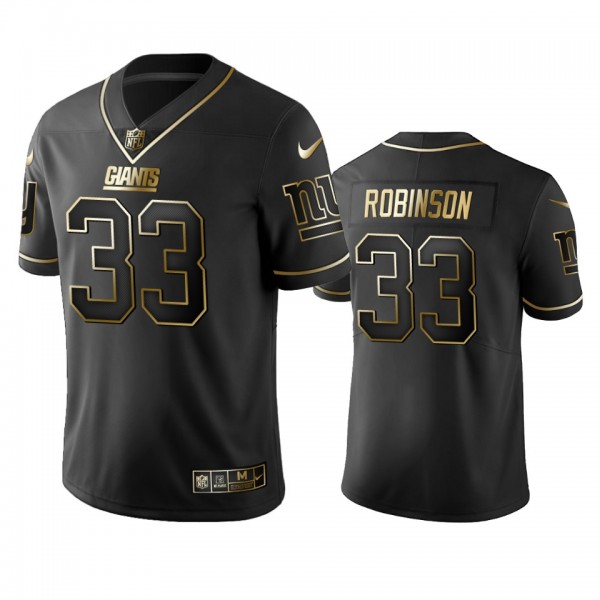 New York Giants Aaron Robinson Black Golden Editio...