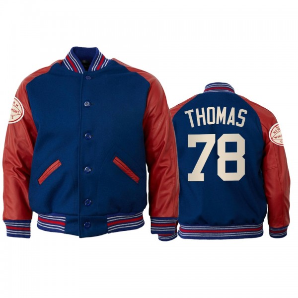 New York Giants Andrew Thomas Navy 1939 Authentic ...