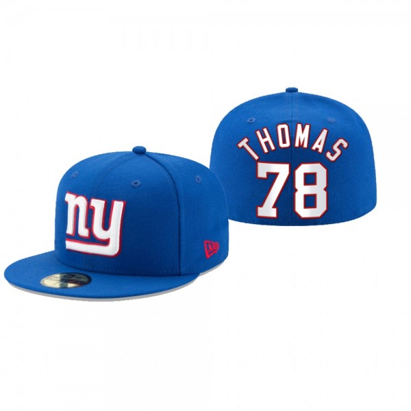 New York Giants Andrew Thomas Royal Omaha 59FIFTY ...