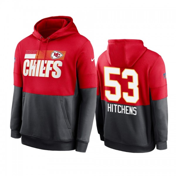 Kansas City Chiefs Anthony Hitchens Red Charcoal S...