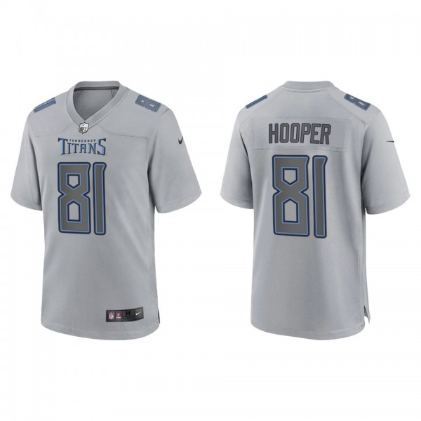 Austin Hooper Tennessee Titans Gray Atmosphere Fashion Game Jersey
