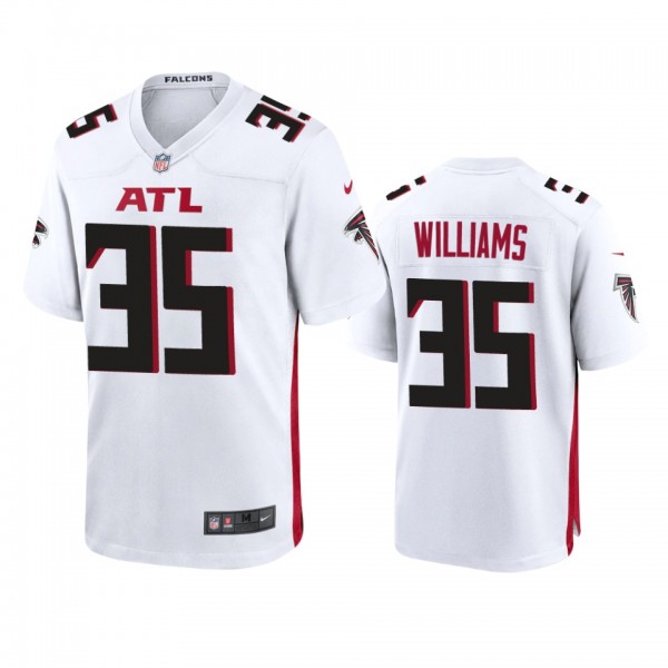 Atlanta Falcons Avery Williams White Game Jersey