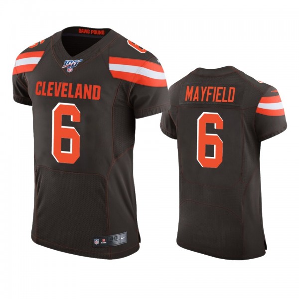 Cleveland Browns Baker Mayfield Brown 100th Season...