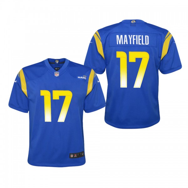 Baker Mayfield Youth Los Angeles Rams Nike Royal G...