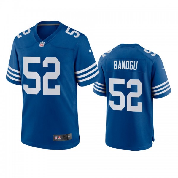Indianapolis Colts Ben Banogu Royal Alternate Game...