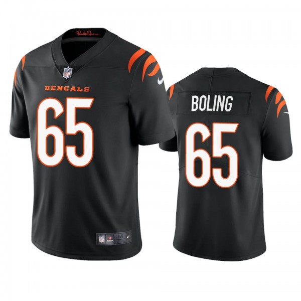 Cincinnati Bengals Clint Boling Black 2021 Vapor L...