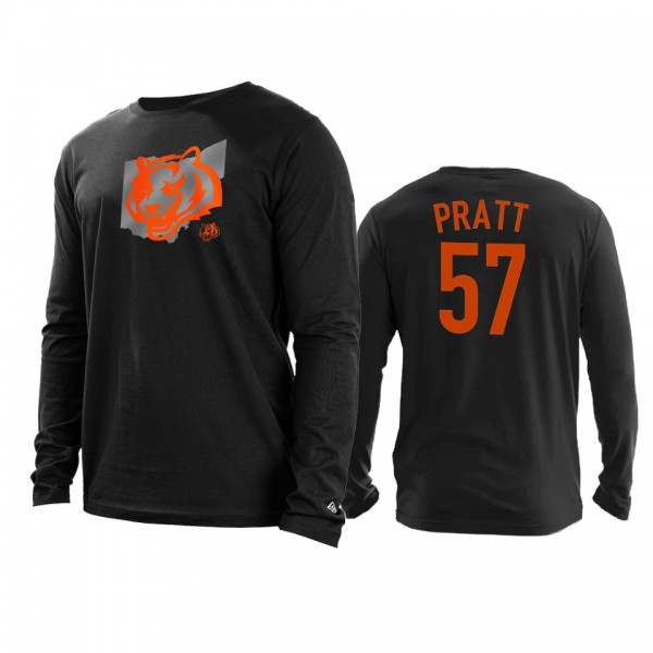 Cincinnati Bengals Germaine Pratt Black State Long...