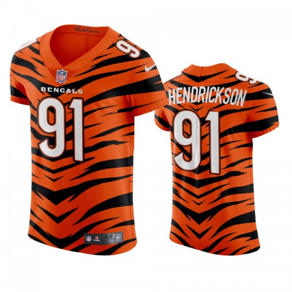 Cincinnati Bengals Trey Hendrickson 2021-22 Orange...
