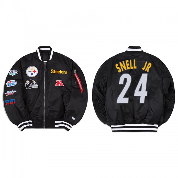Benny Snell Jr. Alpha Industries X Pittsburgh Stee...