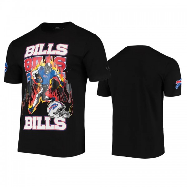 Buffalo Bills Black Skeleton Pro Standard T-Shirt