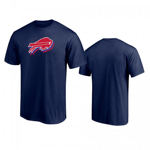 Buffalo Bills Navy Red White and Team T-Shirt