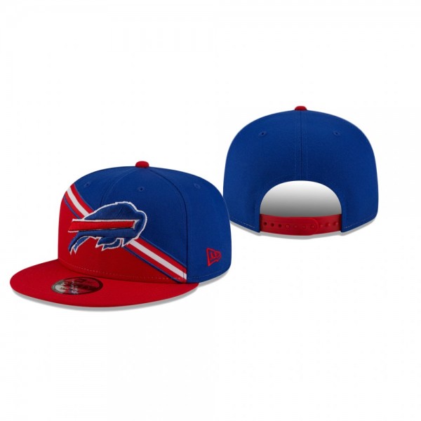 Buffalo Bills Royal Red Color Cross 9FIFTY Snapbac...