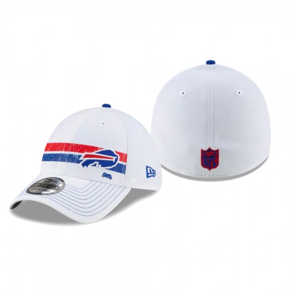 Buffalo Bills White Polar 39THIRTY Flex Hat