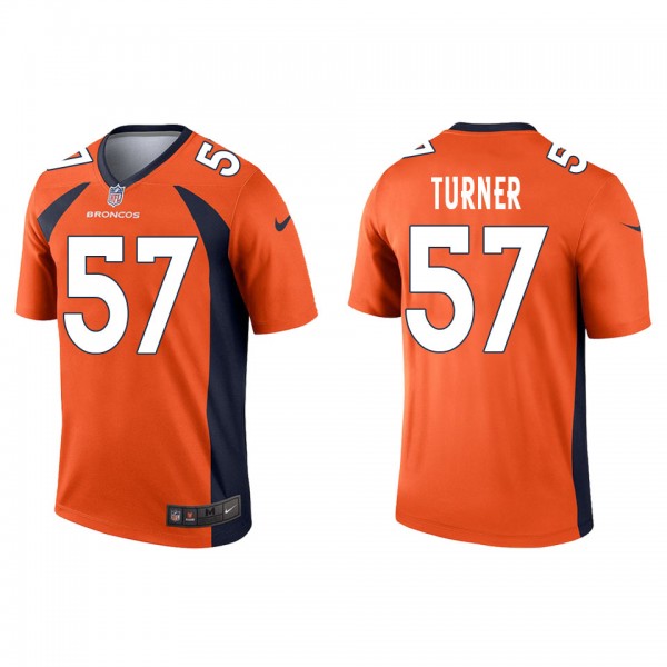 Men's Denver Broncos Billy Turner Orange Legend Je...