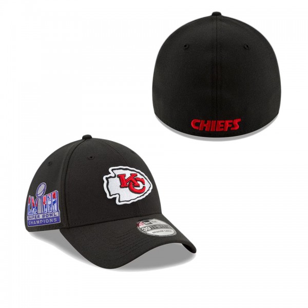 Men's Kansas City Chiefs Black Super Bowl LVIII Ch...