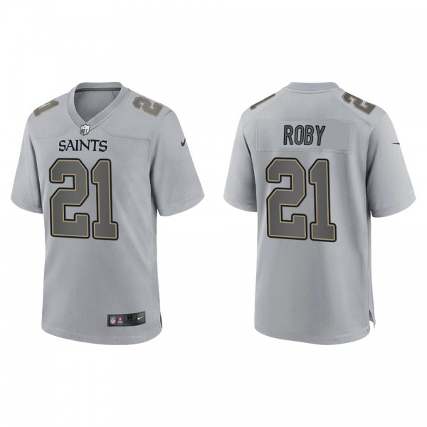Bradley Roby New Orleans Saints Gray Atmosphere Fa...