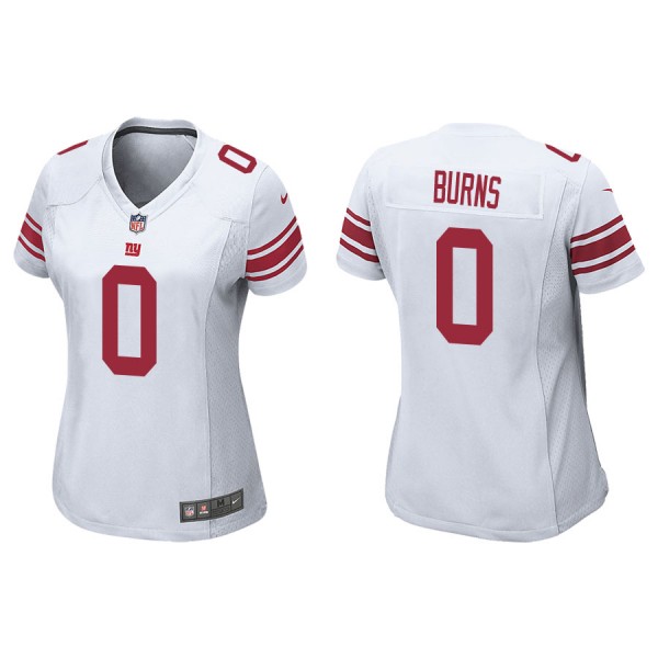 Women's New York Giants Brian Burns White Game Jer...