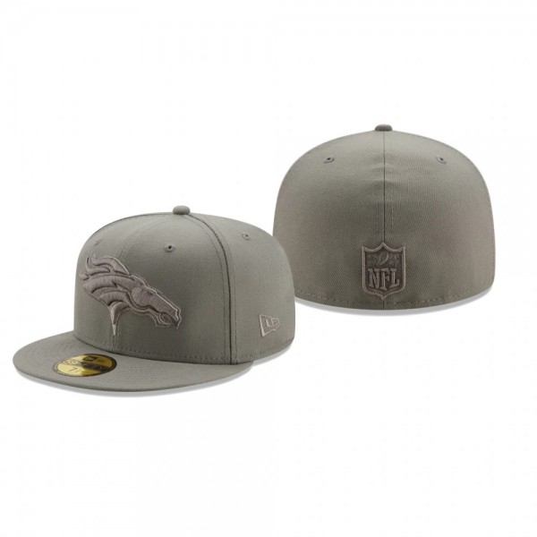 Denver Broncos Gray Color Pack 59FIFTY Fitted Hat