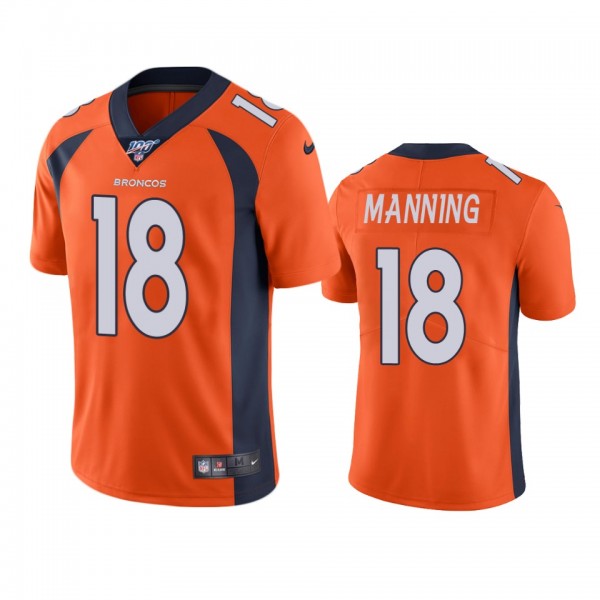 Denver Broncos Peyton Manning Orange 100th Season ...