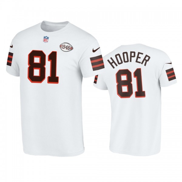 Cleveland Browns Austin Hooper White 1946 Collecti...