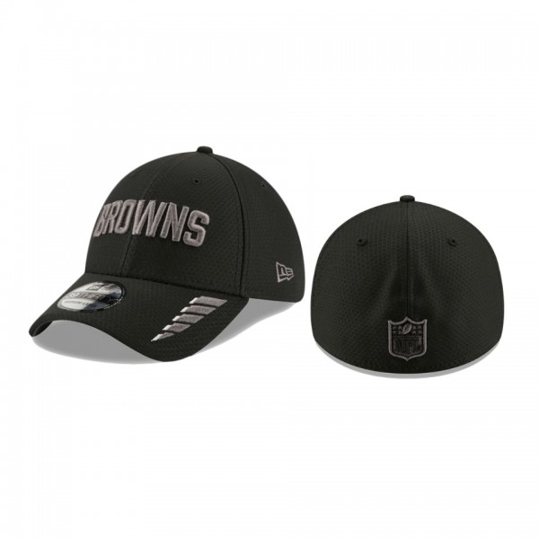 Cleveland Browns Black Rush 39THIRTY Flex Hat