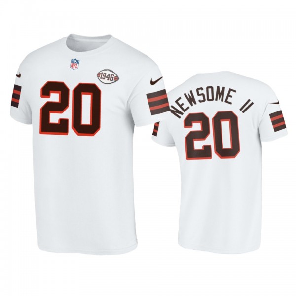 Cleveland Browns Greg Newsome II White 1946 Collec...