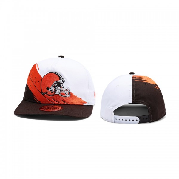 Cleveland Browns Multicolour Paint Stripe Old Golf...