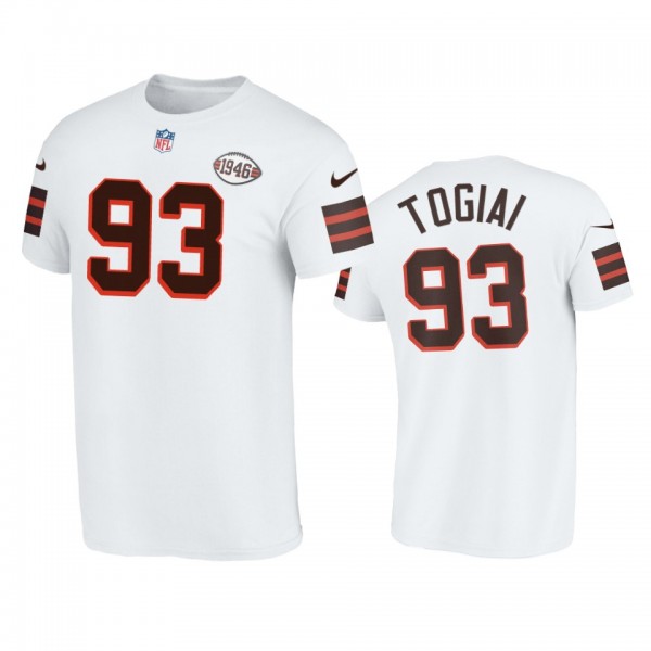 Cleveland Browns Tommy Togiai White 1946 Collectio...