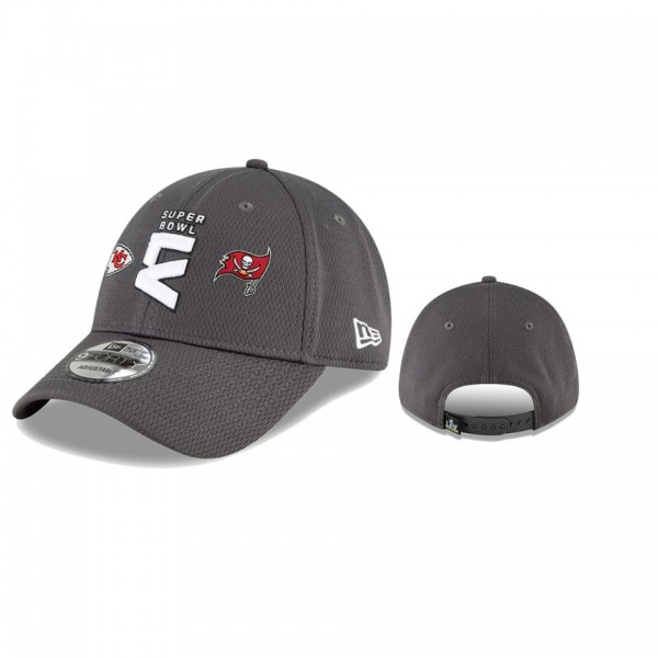 Tampa Bay Buccaneers Graphite Super Bowl LV Matchu...