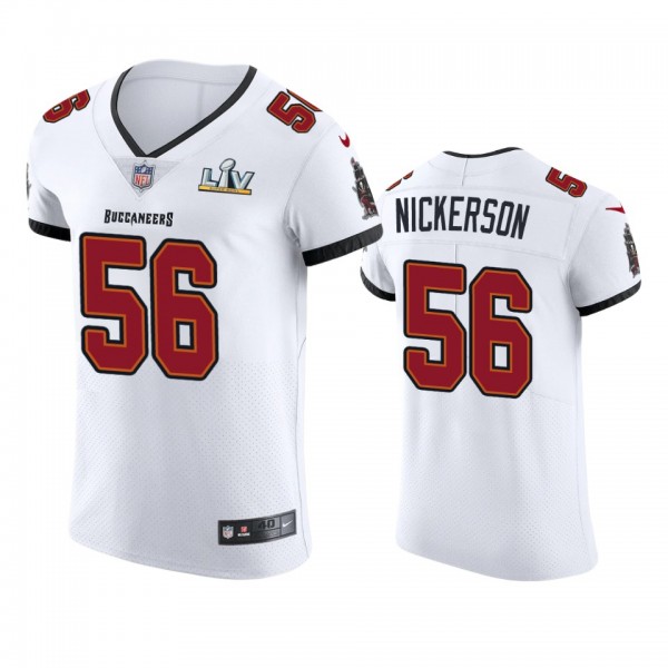 Hardy Nickerson Buccaneers White Super Bowl LV Vap...