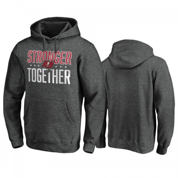 Tampa Bay Buccaneers Heather Charcoal Stronger Tog...