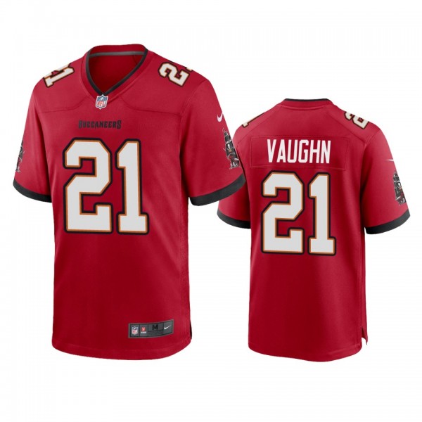 Tampa Bay Buccaneers Ke'Shawn Vaughn Red Game Jers...