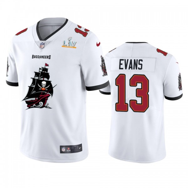 Tampa Bay Buccaneers Mike Evans White Super Bowl L...