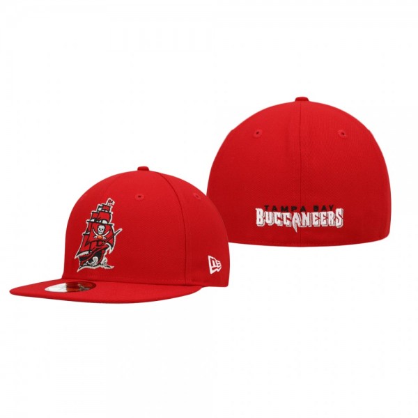 Tampa Bay Buccaneers Red Omaha Alternate Logo 59FI...