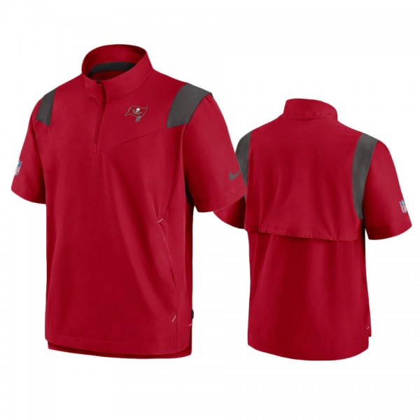 Tampa Bay Buccaneers Red Sideline Coaches Quarter-...