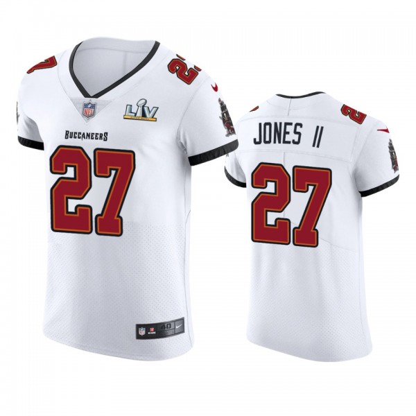 Ronald Jones II Buccaneers White Super Bowl LV Vap...