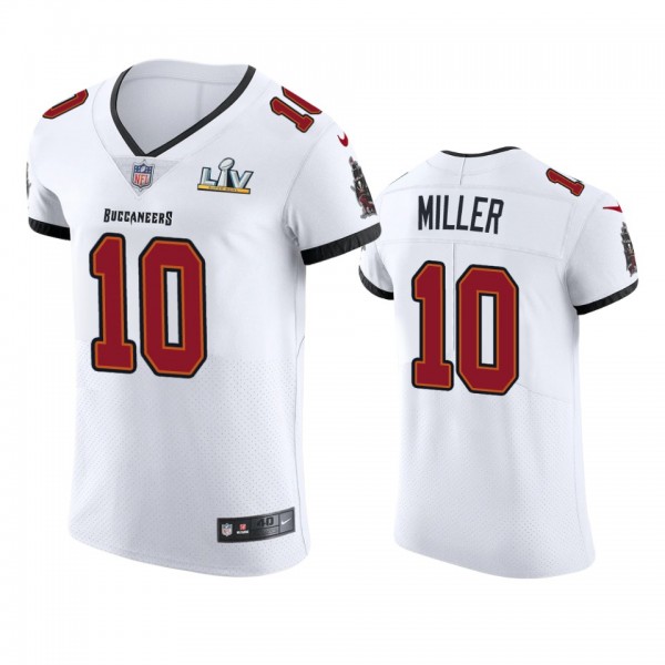 Scotty Miller Buccaneers White Super Bowl LV Vapor Elite Jersey