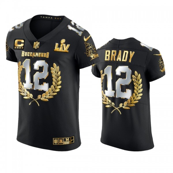 Tampa Bay Buccaneers Tom Brady Black Super Bowl LV...