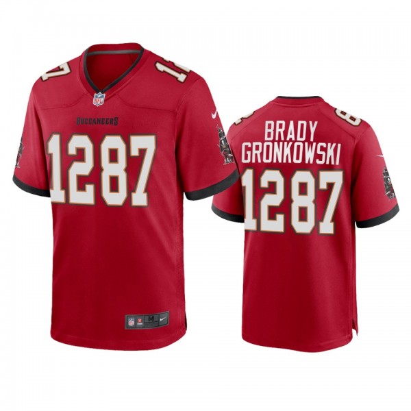 Tampa Bay Buccaneers Tom Brady Rob Gronkowski Red ...