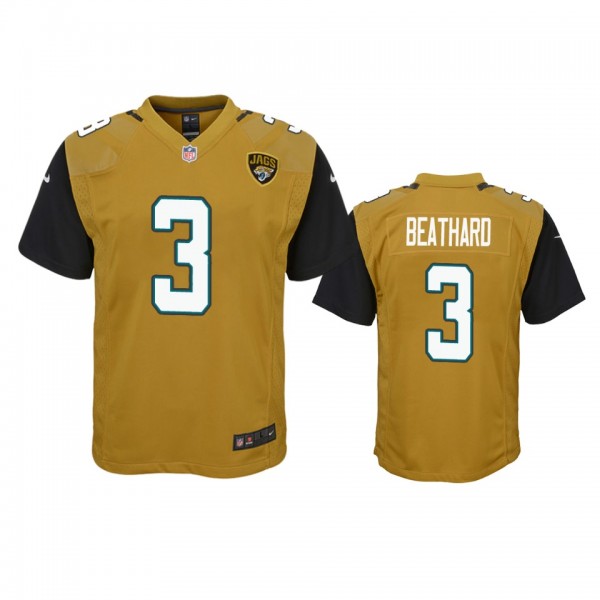 Jacksonville Jaguars C.J. Beathard Gold Color Rush...